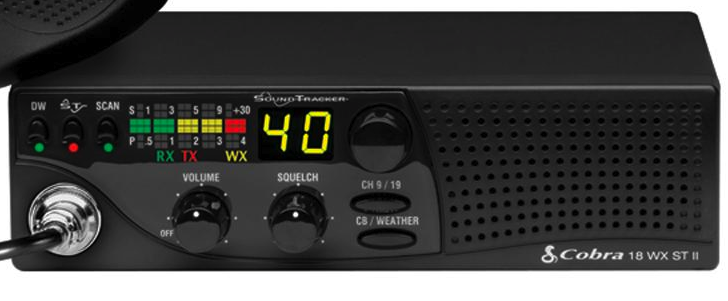 Cobra 18WXSTII Mobile CB Radio with Dual Watch